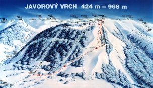 Ski areál Javorový vrch foto